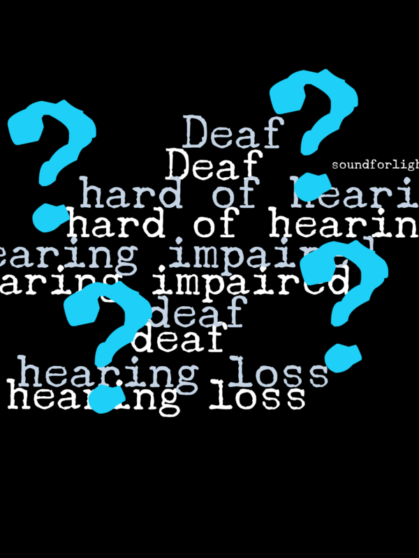 The Correct Terms Referring to Deaf People